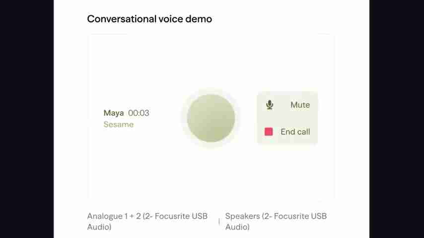 AI 语音助手：Sesame 和 Manus 引领未来人机交互