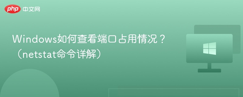 Windows端口占用查询方法详解