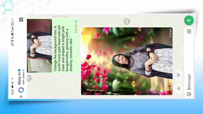 WhatsApp Meta AI照片编辑终极指南：一键打造潮流照片