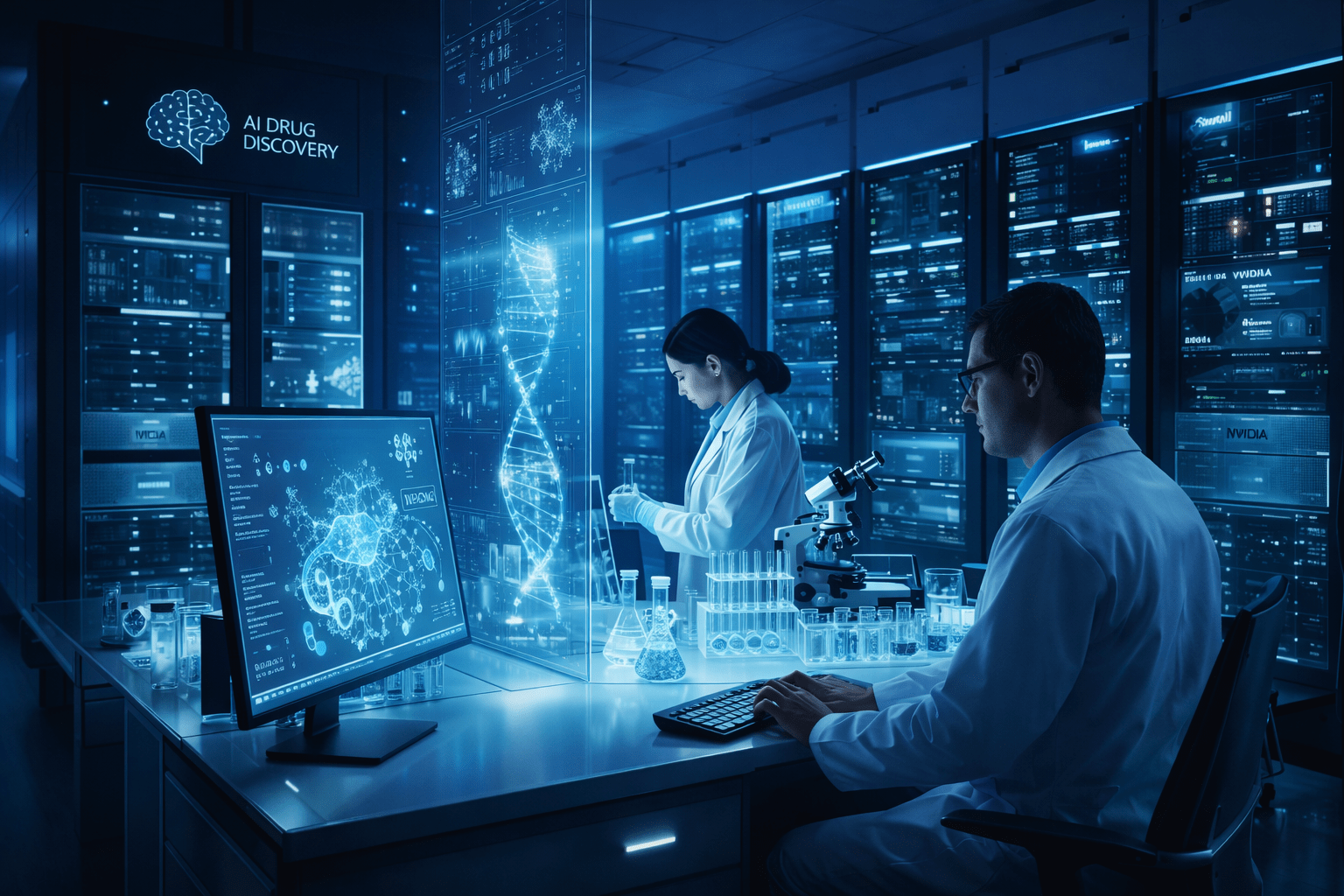 5年大撒10亿美元!辉达携手礼来打造AI药物研发联合实验室