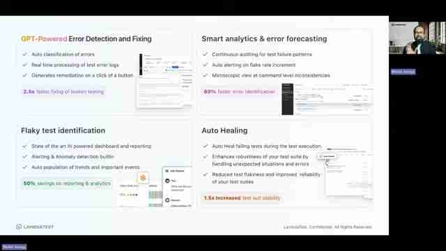 LambdaTest 升级测试游戏：AI原生QA和自动化测试