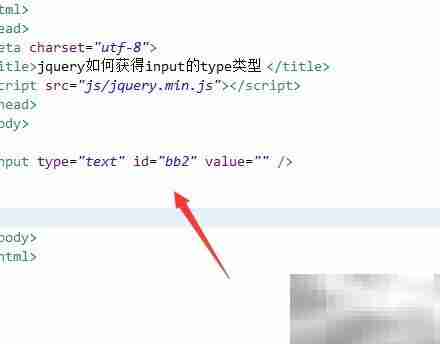 jQuery获取input的type类型方法