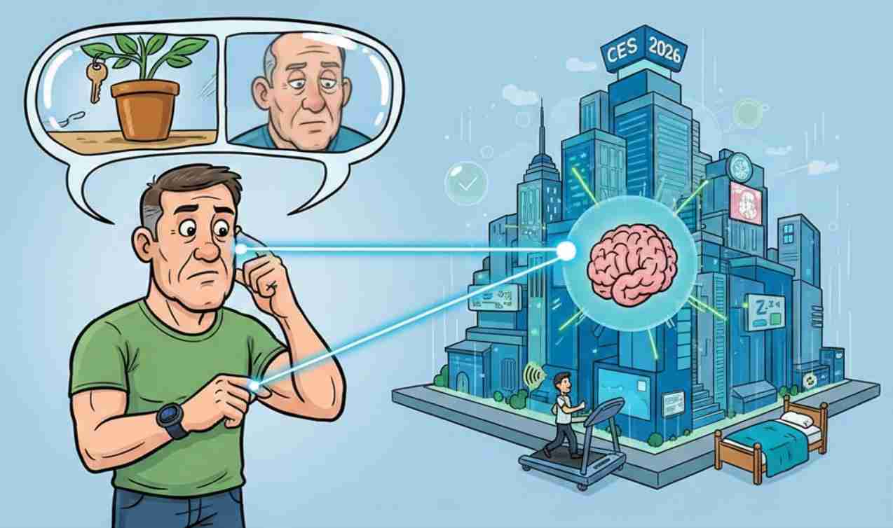 是健忘或失智？三星CES 2026放大招：「脑部健康」神功能推失智预警