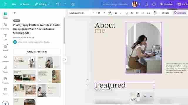 Canva AI网站构建器终极指南：轻松创建专业网站