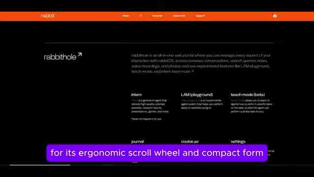 Rabbit R1：颠覆性AI助手，重新定义科技互动新方式