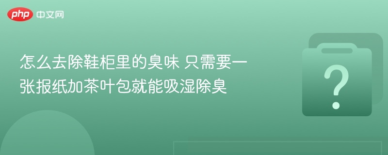 怎么去除鞋柜里的臭味 只需要一张报纸加茶叶包就能吸湿除臭