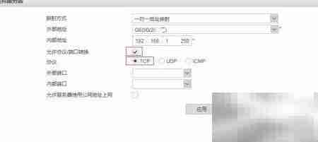 NAT映射设置方法