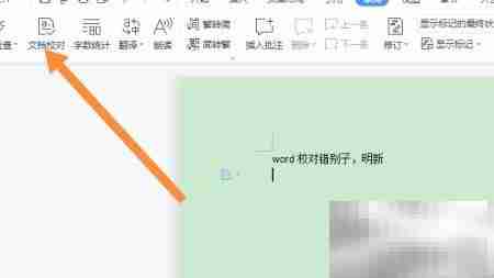 Word错别字校对功能解析