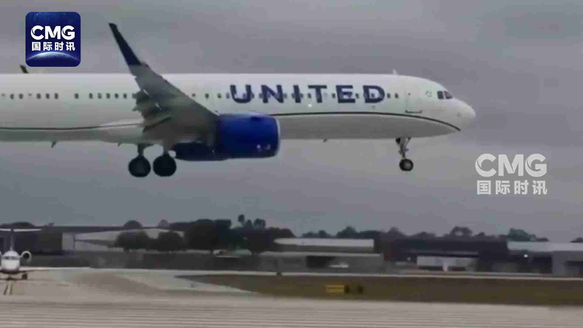 美国一客机降落发生弹跳后起落架轮胎脱落,联邦航空局介入调查