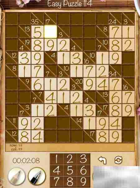 Real Kakuro新手攻略：Easy关卡