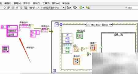 LabVIEW表格参数初始化