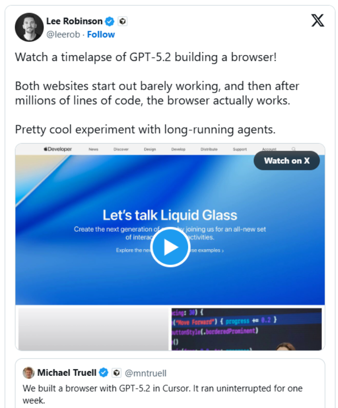 GPT-5.2长程编程超越ClaudeOpus4.5