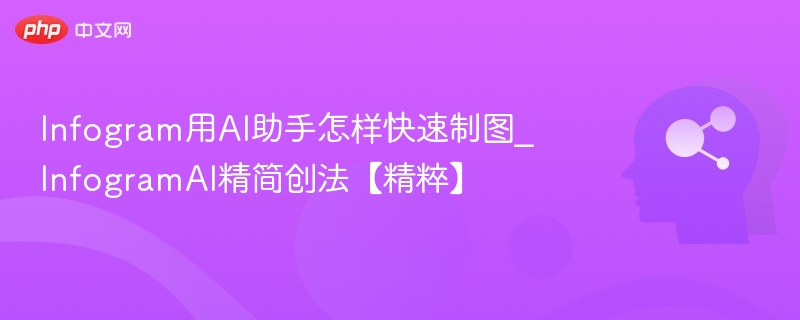 Infogram用AI助手怎样快速制图_InfogramAI精简创法【精粹】