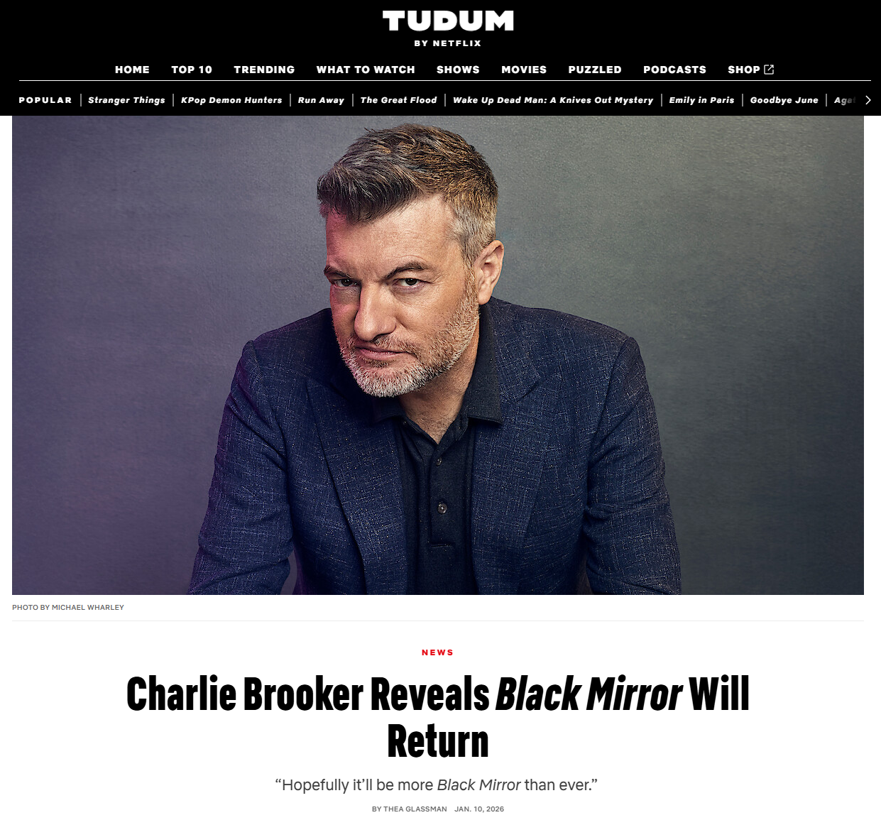 《黑镜》第八季回归，制作人正式官宣