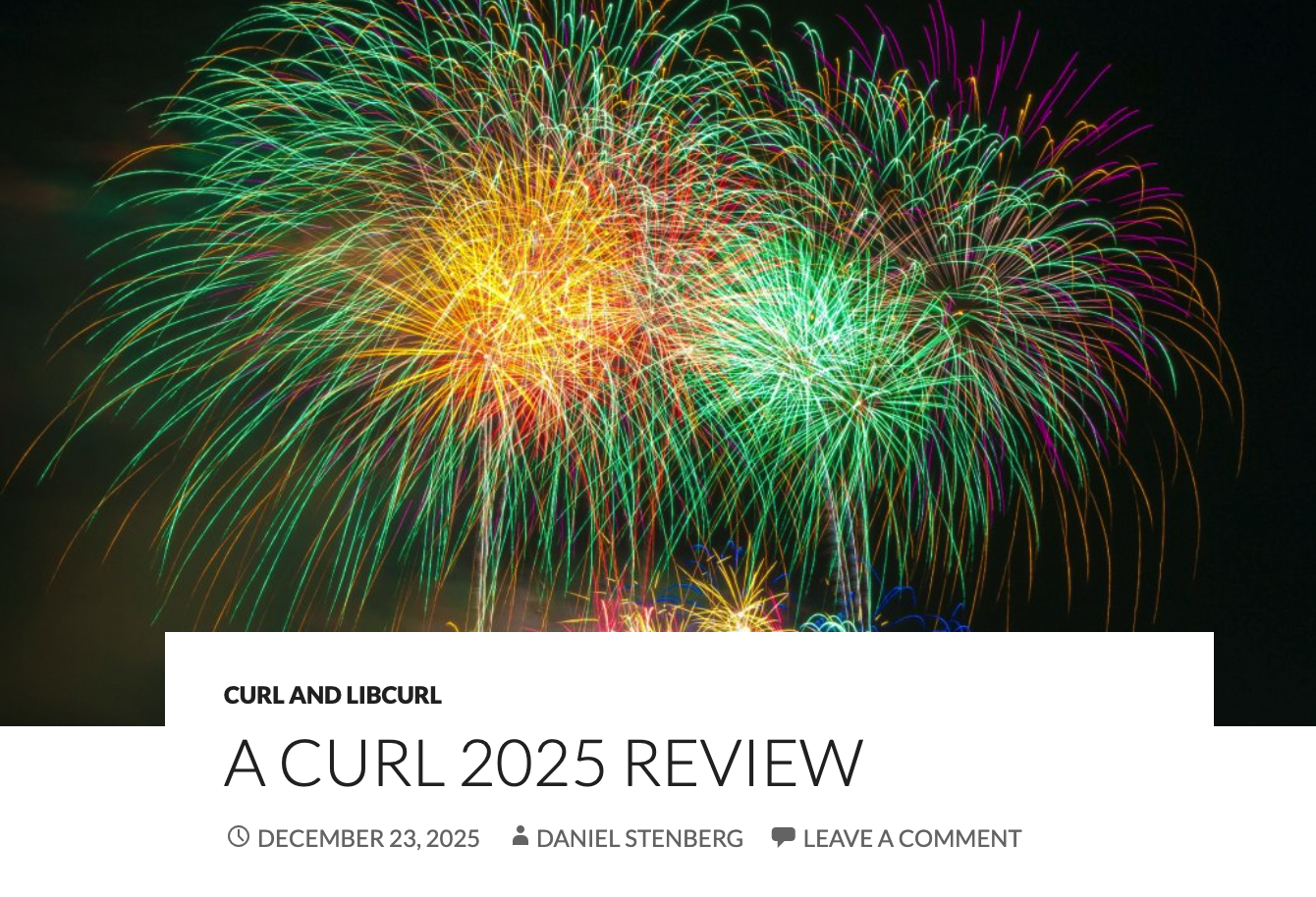 curl2025总结：3400提交与8版本发布