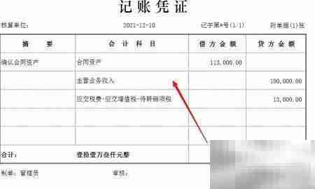 合同资产会计处理方法