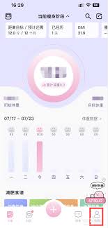 体重小本怎么修改单位设置