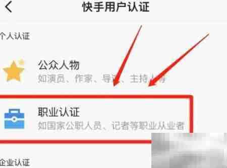 快手极速版职业认证指南