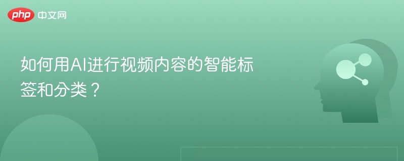 AI智能分类，视频管理新方式