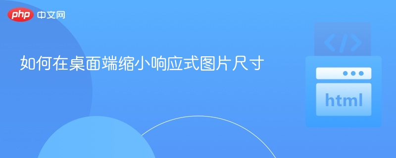 桌面调整响应式图片尺寸方法