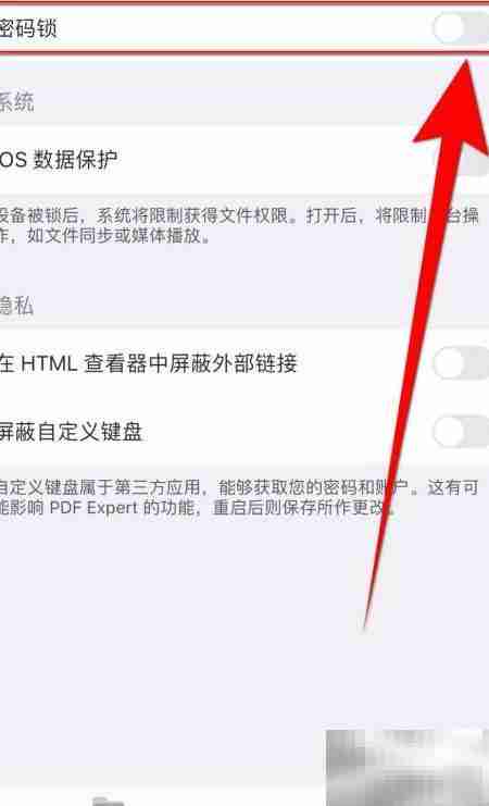 PDF Expert如何取消密码锁