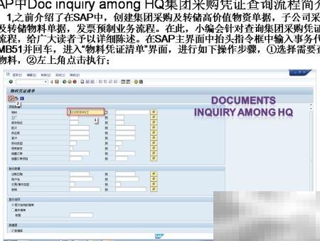 SAP采购凭证查询技巧与方法