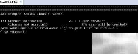 CentOS 7重启提示初始设置