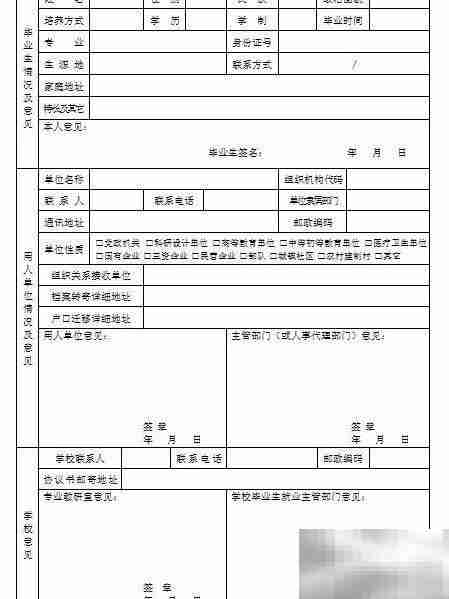 就业协议签订流程与注意事项