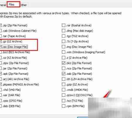 Express Zip自定义文件关联技巧