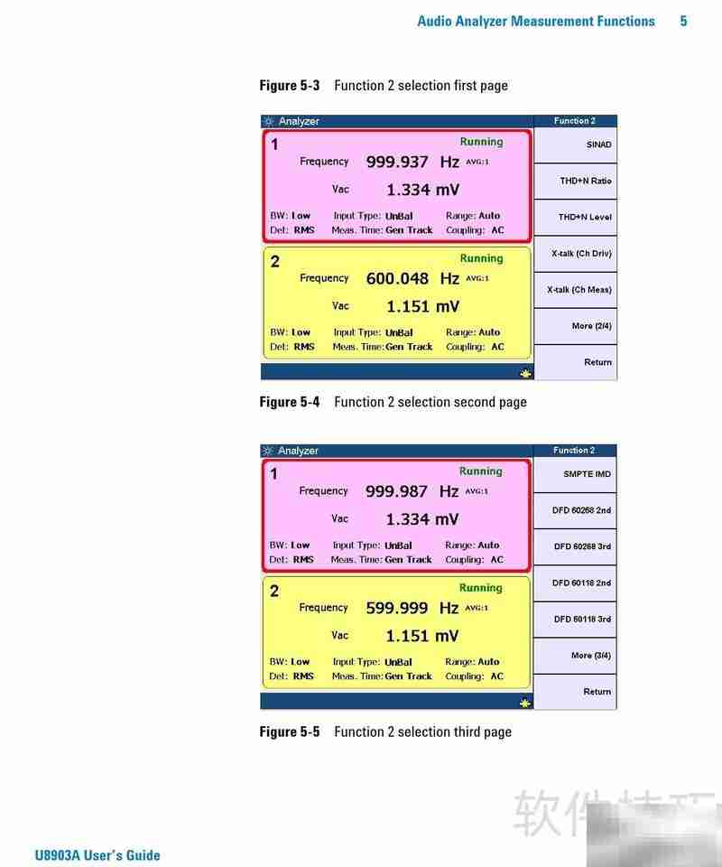 U8903A音频分析仪操作指南