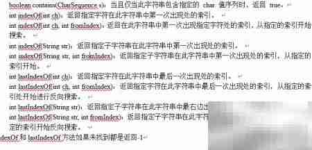 String类常用方法详解