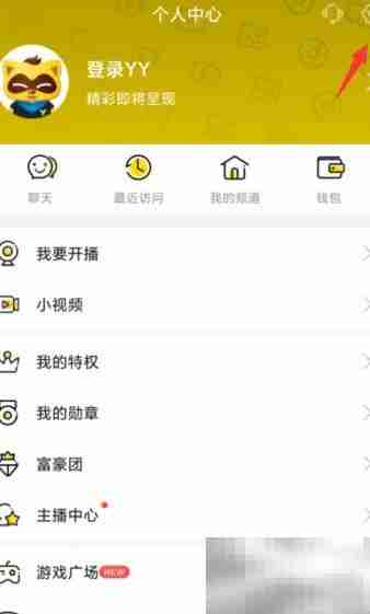 YY聊天隐身设置方法