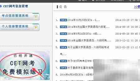 CET网考练习系统安装指南