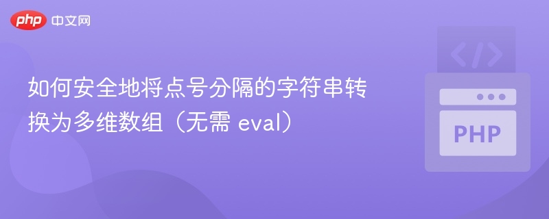 点号字符串转多维数组安全技巧解析