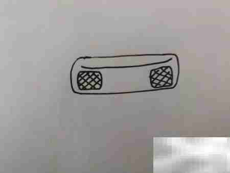 简笔画录音机卡带