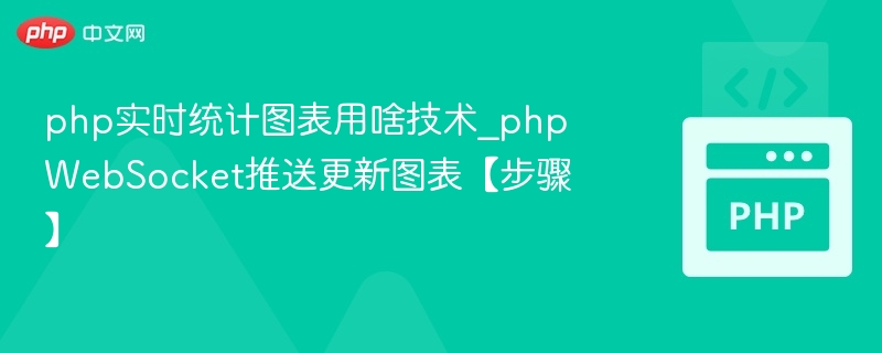 PHP实时图表用什么技术？WebSocket实现步骤解析