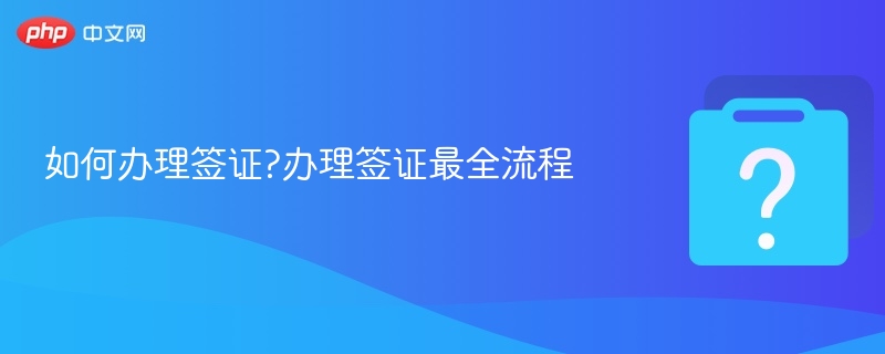 签证办理全流程详解与技巧
