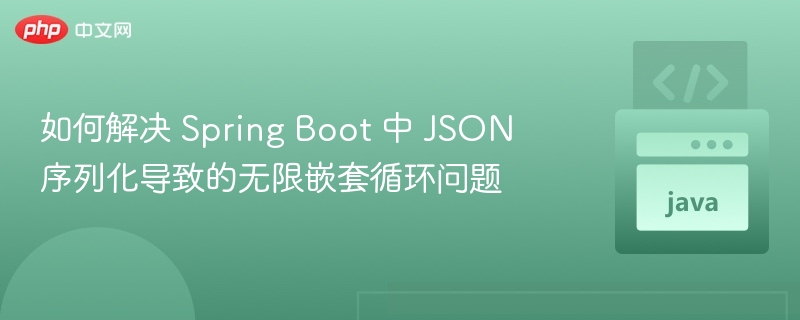 SpringBootJSON无限嵌套处理技巧