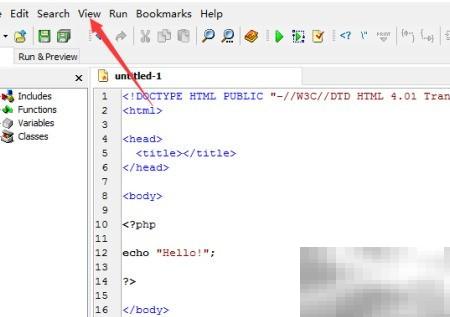 DzSoftPHP编辑器空白设置教程