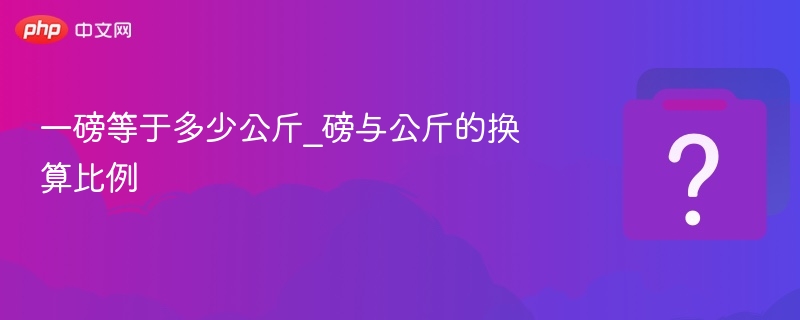一磅等于多少公斤_磅与公斤的换算比例