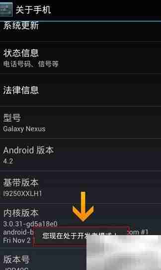 安卓4.2开启USB调试方法