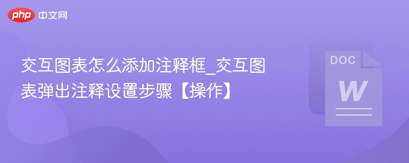 交互图表添加注释框步骤详解