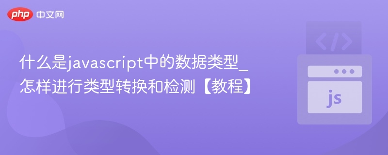 JavaScript数据类型检测与转换方法