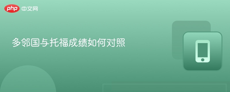 多邻国与托福分数对照解析