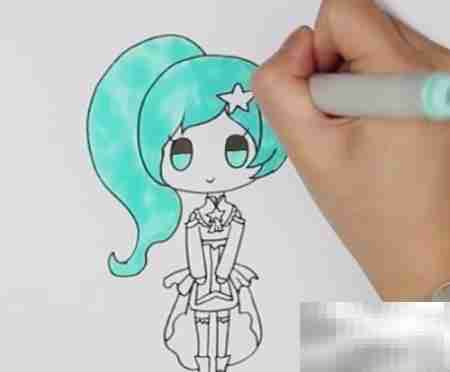 雅雅公主绘画教程