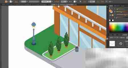 城市公园插画设计新风尚