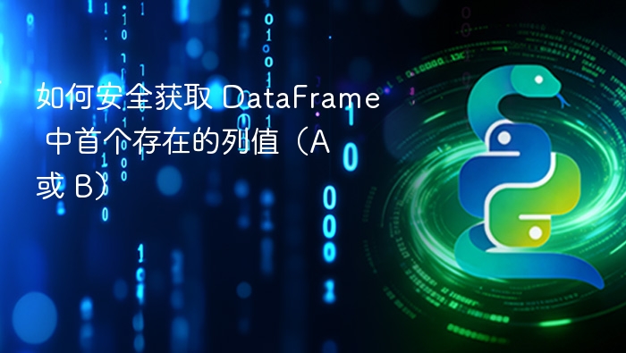 获取DataFrame首列有效值的技巧