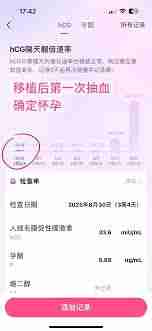 美柚如何查看hcg孕酮