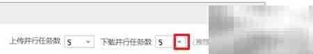 百度网盘下载数量设置方法