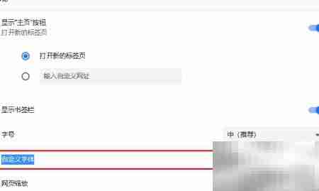 火凤凰浏览器字体自定义教程